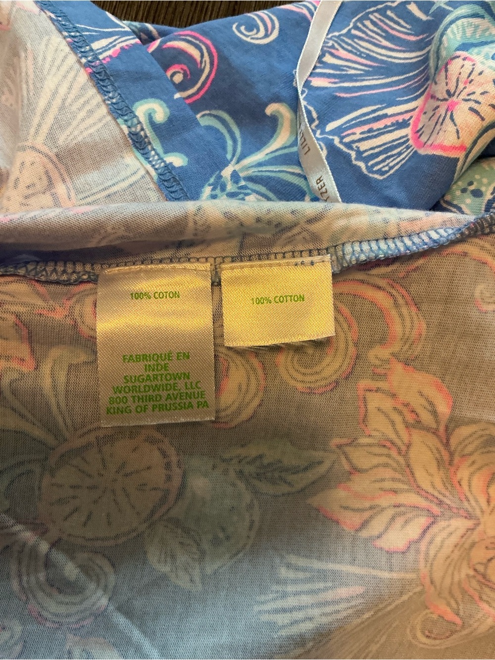 Lilly Pulitzer Blue Floral Maxi Dress - Picture 4 of 8